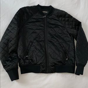 Black Bomber Jacket